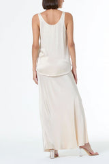 YFB Flossie Maxi Skirt in Oyster