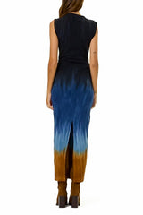 YFB Jodie Maxi Dress in Whole Grain Brushed Ombré