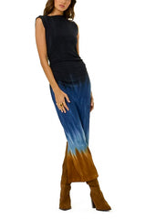 YFB Jodie Maxi Dress in Whole Grain Brushed Ombré