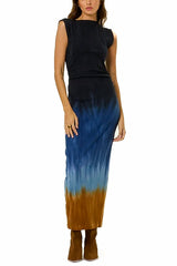 YFB Jodie Maxi Dress in Whole Grain Brushed Ombré