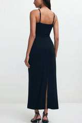 Z Supply Astoria Midi Dress in Black - Viva Diva Boutique