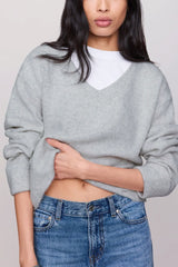 Z Supply Cerro Sweater in Feather Grey