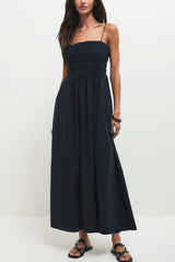 Z Supply Cornelia Poplin Dress in Black