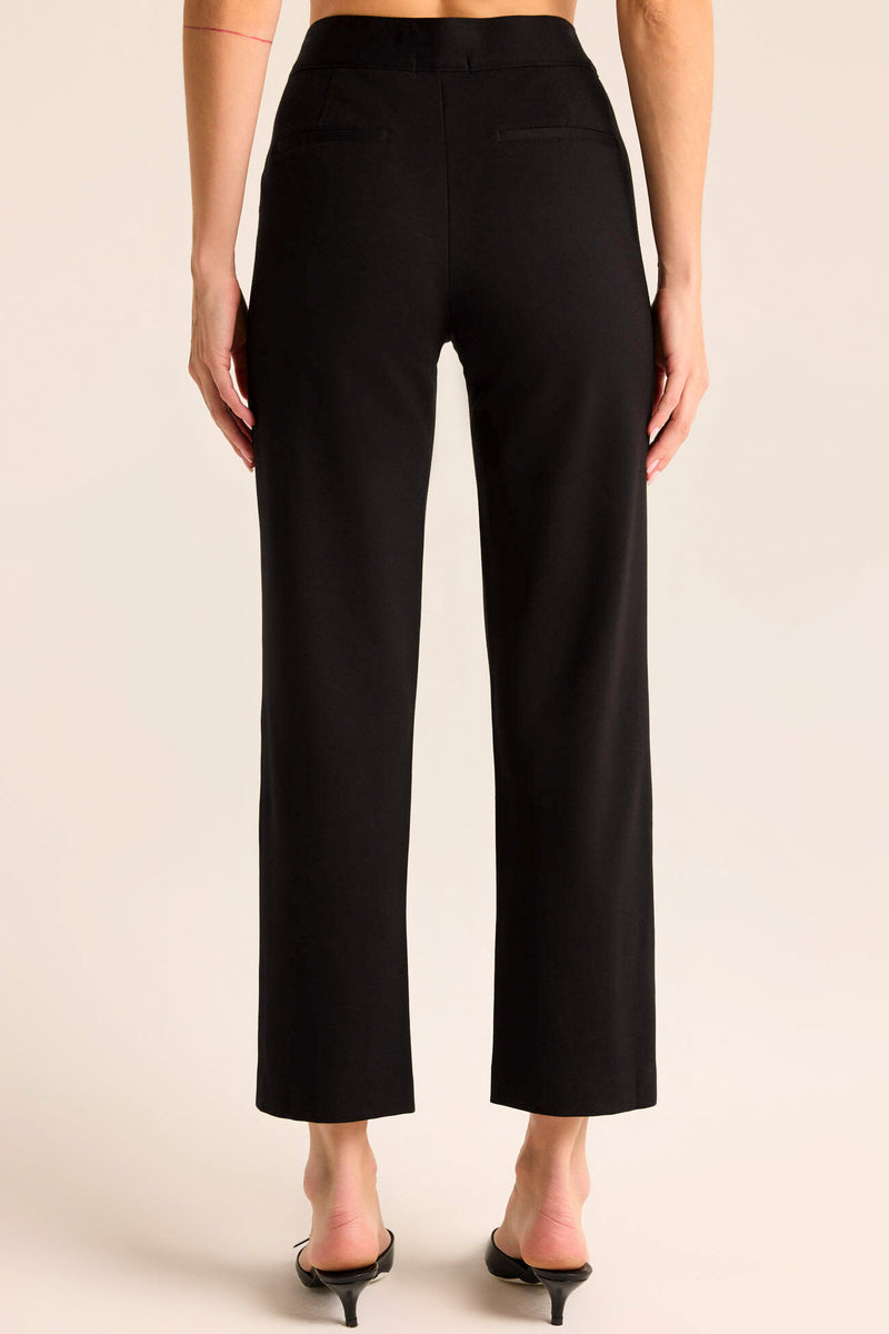Z Supply Do It All Straight Leg in Black - Viva Diva Boutique