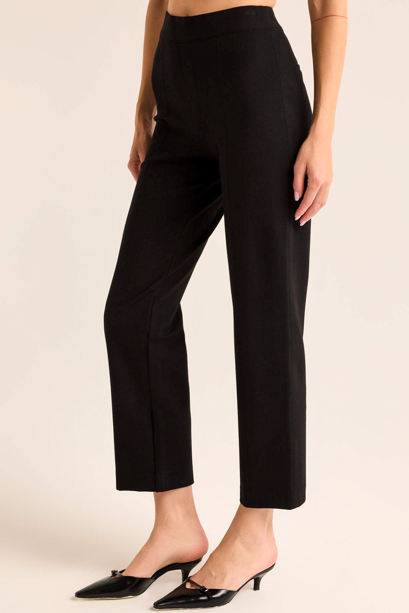 Z Supply Do It All Straight Leg in Black - Viva Diva Boutique