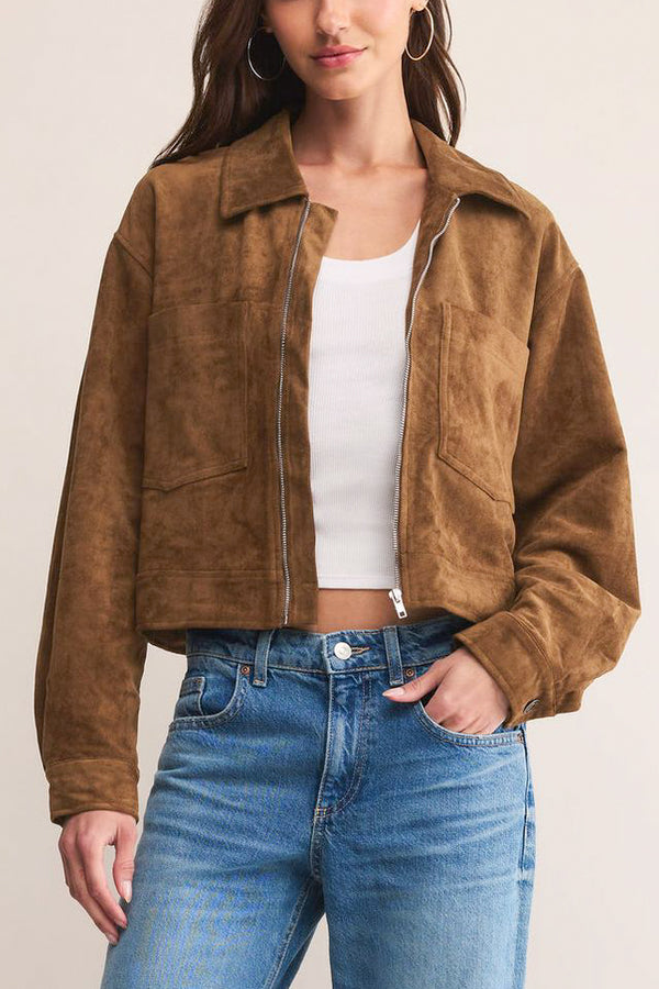 Z Supply Heritage Jacket in Coconut