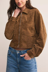 Z Supply Heritage Jacket in Coconut