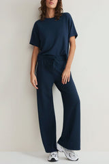 Z Supply Layover Track Pant in Eclipse - Viva Diva Boutique