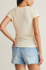 Z Supply Leisurely Tee in Cloud