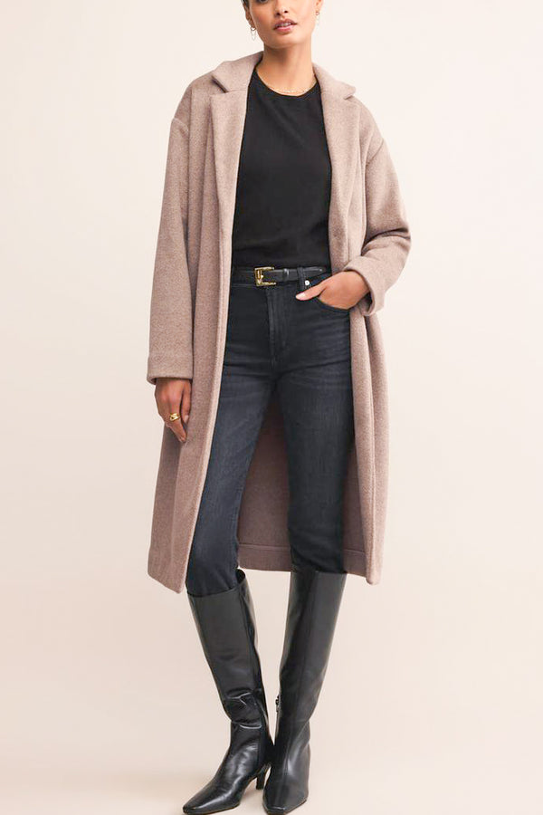 Z Supply Mason Luxe Coat in Smokey