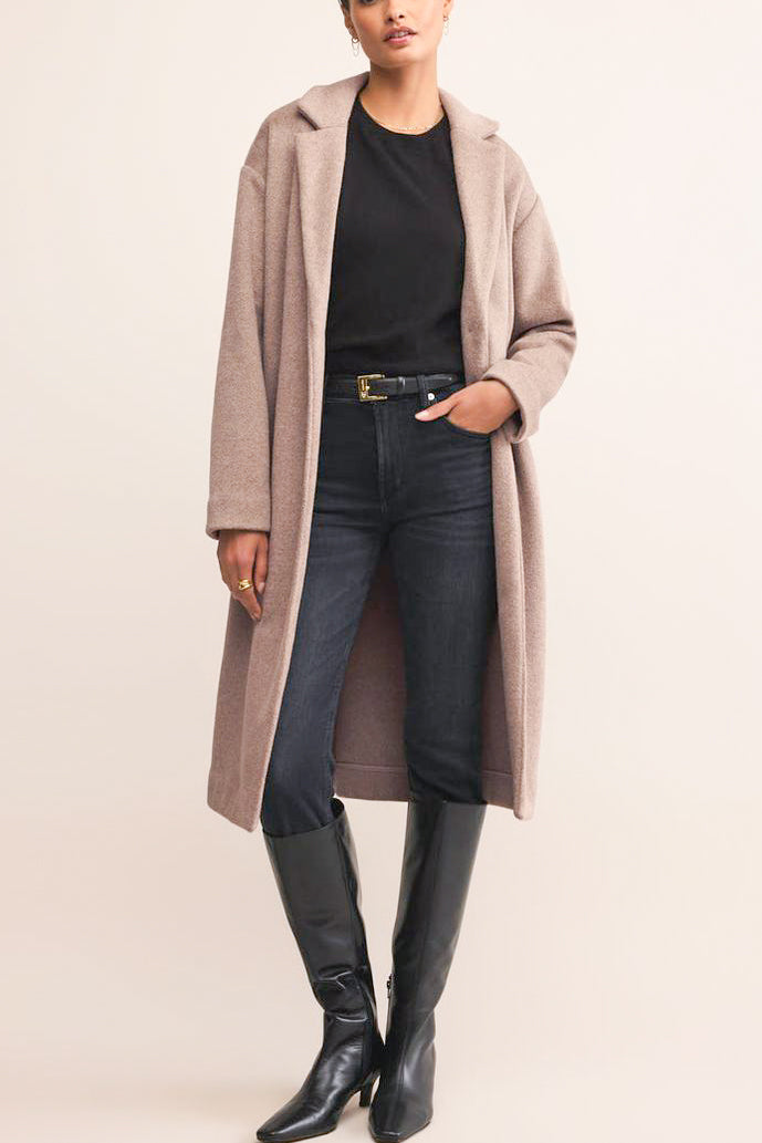 Z Supply Mason Luxe Coat in Smokey