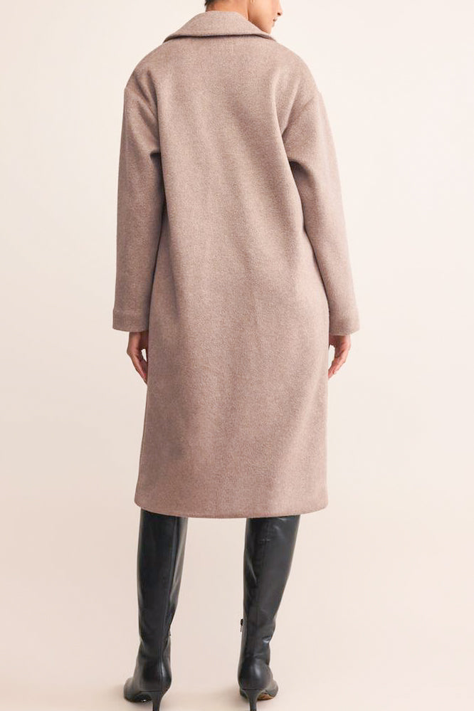 Z Supply Mason Luxe Coat in Smokey