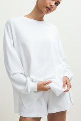 Z Supply Modern Weekender in White - Viva Diva Boutique