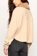 Z Supply Peyton Jacket in Soft Ecru