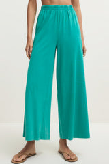 Z Supply Scout Jersey Crop Flare Pant in La Palma - Viva Diva Boutique