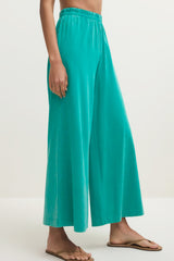 Z Supply Scout Jersey Crop Flare Pant in La Palma - Viva Diva Boutique