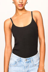 Z Supply Second Skin Cami in Black