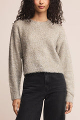 Z Supply Tinseltown Sweater in Silver