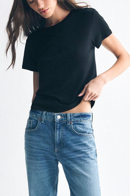 Z Supply Tourist Tee in Black - Viva Diva Boutique
