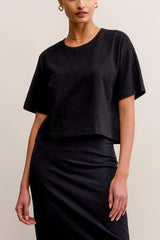 Z Supply On the Go Tee in True Black