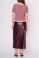 dRA Elsie Skirt in Burgundy