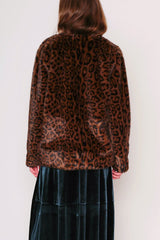 dRA Lucia Coat in Classic Leopard