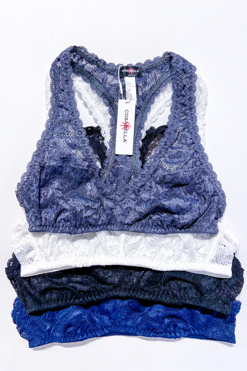 Cosabella Lace Racerback Bralette - Viva Diva Boutique