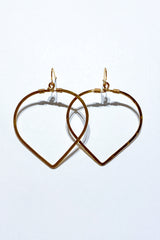 Hammered Hoop Earrings - Viva Diva Boutique